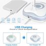 LED Desk Lamp, USB Rechargeable Table Lamp with 3 Levels Brightness, Touch Sensor Control, Mood Light on Base, Energy-Saving Portable Reading Light for Study, Bedroom, Office, Working, Home (FREE POSTAGE) Image 5