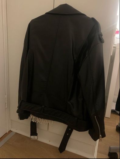 Zara leather jacket