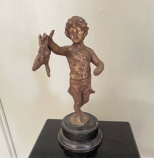 Art Deco Pewter Figurine