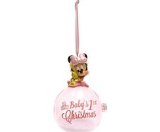 Minnie Mouse Baby's First Christmas Ornament