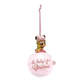 Minnie Mouse Baby's First Christmas Ornament