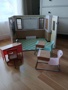Our Generation doll's school with lights and sounds