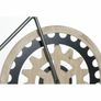 Bicycle Style Wall Clock  vintage retro style Image 3