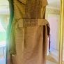 Zara Basic Brown Strapless Mini Dress polka dot Image 5