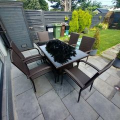 Rathan table and chairs