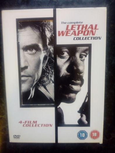 Lethal Weapon 1-4 Dvd Collection Boxset New And Sealed Mel Gibson Danny Glover