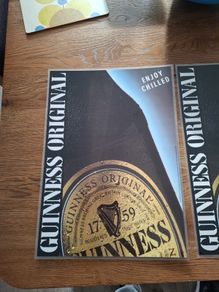 Guinness Laminated Sign