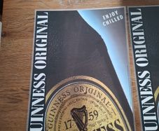 Guinness Laminated Sign