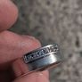 Channel Set Sterling Silver Ring Image 2