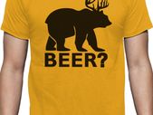 Bear + Deer = BEER Funny Christmas Gift T-Shirt Xmas