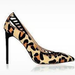 River Island Leopard High Heel Shoes