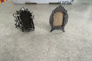 Set of 2 Antique Miniature Victorian  Picture Frame Retro Vintage Mini Photo