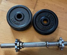Single 10kg dumbbell