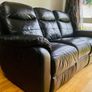 3 Seaters Leather Recliner Sofa Image 2