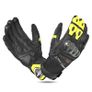 MZB RaceTech Short Motorcycle Cowhide Leather Gloves with Aramid Protection Image 3