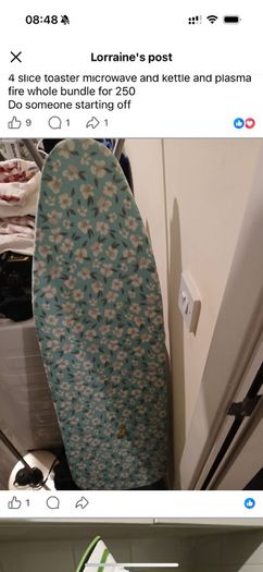 iron & ironing board