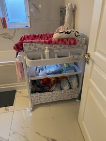 baby changing table