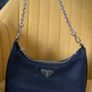 Prada Re-Edition Nylon Hobo Bag - Black Image 3
