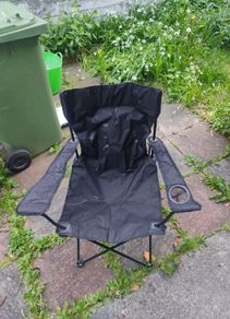 Black Folding Camping Chair - Dunnes Stores - New with tags