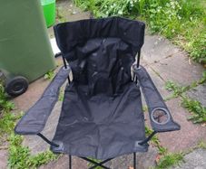 Black Folding Camping Chair - Dunnes Stores - New with tags