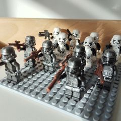 12x Space Trooper Minifigures Bundle