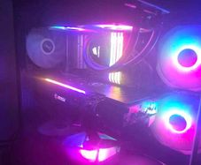 GamingPC with Monitor