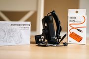 TILTA TA-LRH-57-B Left Side Advanced Power Handle with Run/Stop Recording Button + ZGCINE PD-NPF USB-C PD Dummy Battery Cable 60CM Braided Wire
