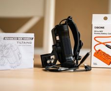 TILTA TA-LRH-57-B Left Side Advanced Power Handle with Run/Stop Recording Button + ZGCINE PD-NPF USB-C PD Dummy Battery Cable 60CM Braided Wire
