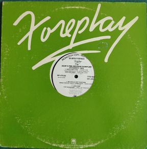 Various - Foreplay A&M PROMO SAMPLER Vinyl LP (1980) Johnny Cash, Levon Helm, Emmylou Harris etc EX+