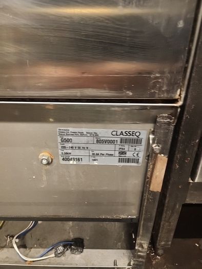 commercial dishwasher