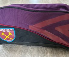 West Ham United F.C. official merchandise boot bag