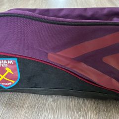 West Ham United F.C. official merchandise boot bag