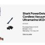 Shark PowerDetect Speed Cordless Vacuum  Ultramarine  IA1241UK Image 8