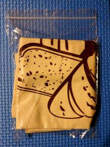 1 Linen Bread Bag for Bread Container, new, unopened.