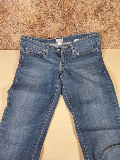 womens LEVI's San Francisco slight curve skinny dark blue denim jeans Size 6 W 28 L 30 zip fly