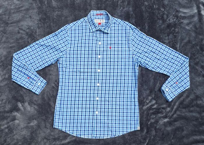 Musto Men's Gingham Shirt Size Medium