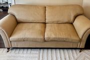 Laura Ashley 3 seater sofa and Tetrad ottoman