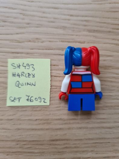 lego sh0493 harley quinn, set 76092