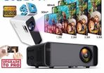 12000Lumens Portable HD LED Projector 1080P Home Theater Multi-Functional Smart
