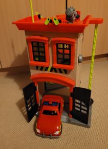 Imaginext Rescue City Fire Station Playset and Vehicle Set