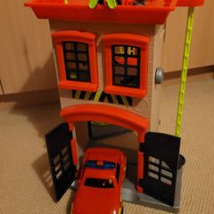 Imaginext Rescue City Fire Station Playset and Vehicle Set