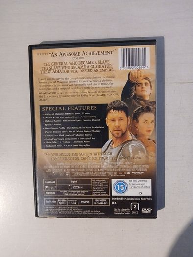 Gladiator DVD
