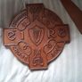 vintage carved g.a.a shield Image 2