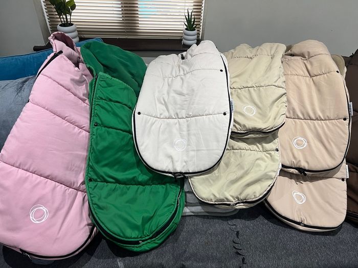 Bugaboo foot muffs in Swords