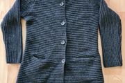 Fisherman out of Ireland Merino &amp; Cashmere Wool cardigan size medium M