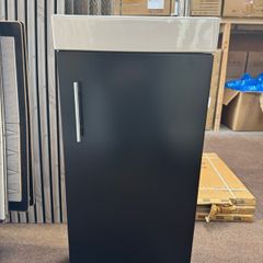 Special Offer Black Cloakroom Vanity Unit & Tap