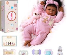 Reborn Doll  Black Skin Tone