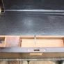 Antique Wooden Writing Box 19th century ,Brass fittings Image 8