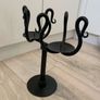 Black Cast Iron Candlebra Image 8