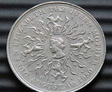 1980 British Queen Mother 80th Birthday Crown